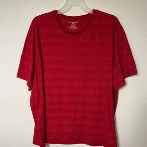 3/$15. Puritan Men's Red Short Sleeve Tee 3XL/3XG